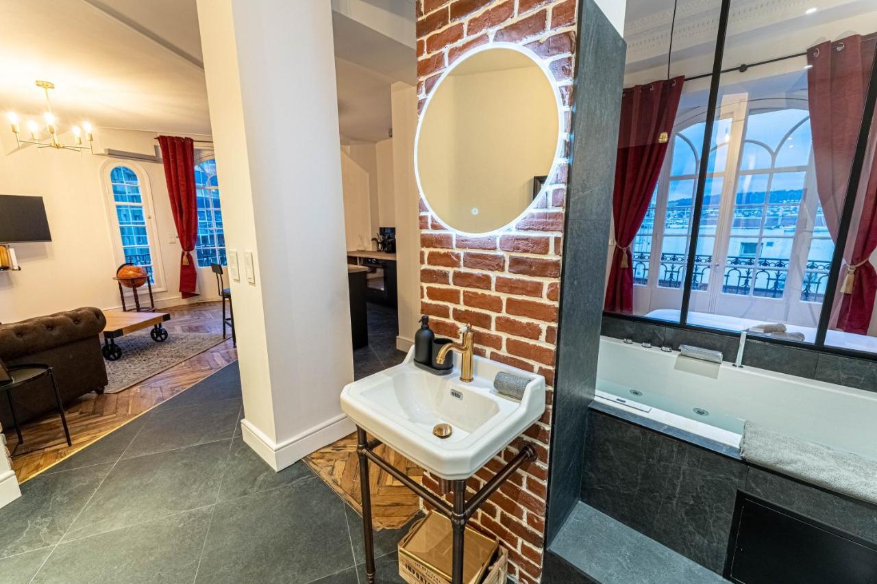 Jacuzzi-Nice Quartier Des Musiciens-Loft Zewnętrze zdjęcie